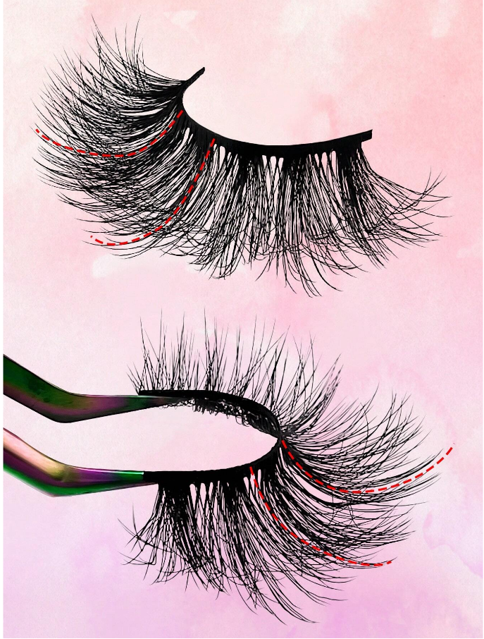 3 Pairs Fluffy Volumized Eyelashes Lashes Dramatic Look 3D Wispy Faux Mink Lashes